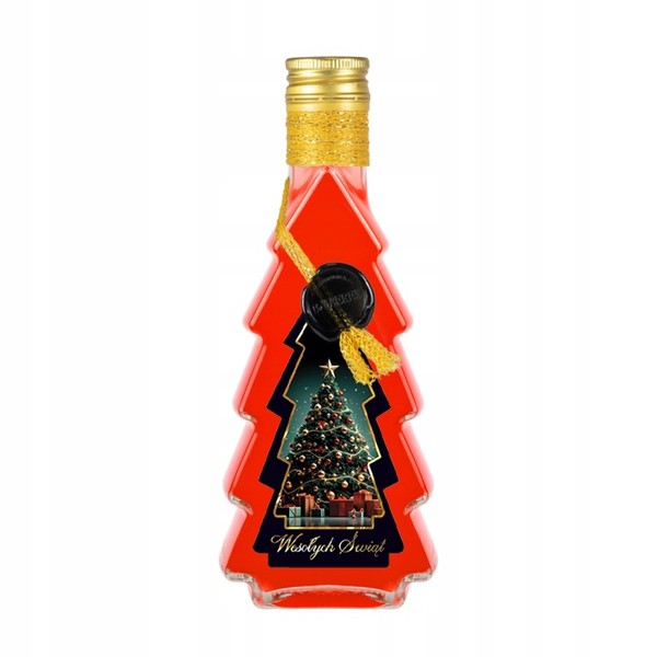 Glasflasche Choinka 500 Ml Handgefertigte Flaschen FüR LiköR Wein Saft-image