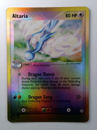 Pokemon TCG Altaria 2/97 Dragon Reverse Holo NM 2/97