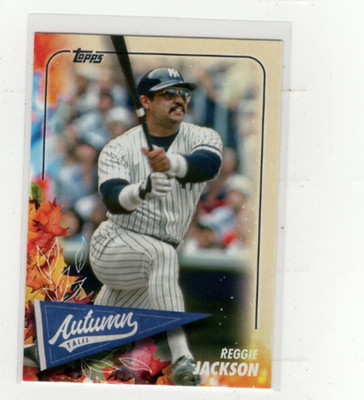 2024 Reggie Jackson Topps Update Autumn Tales #AT-24 Free Shipping (F3226)