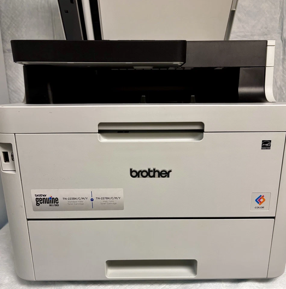 Brother MFC-L3770CDW Color Laser Wireless Printer , Toner, ONLY 4500 pgs, TESTED - Image 2 of 4