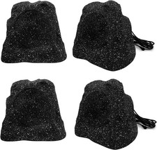 STUDIOFINIX 4 Bluetooth Outdoor Stone Rock Speakers for Garden Pool Heavy Bass
