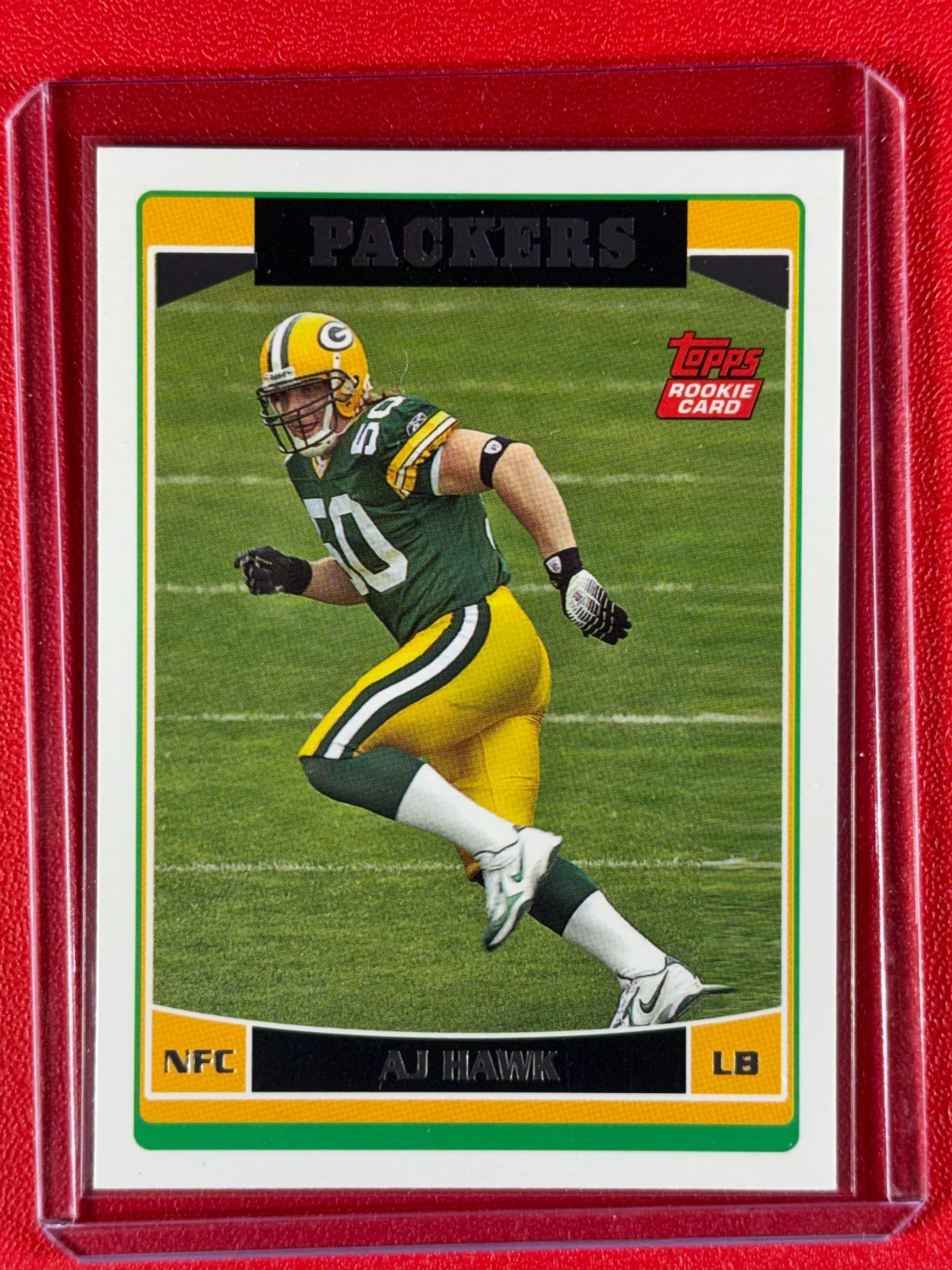 2006 Topps A.J. Hawk #360 Rookie (RC)
