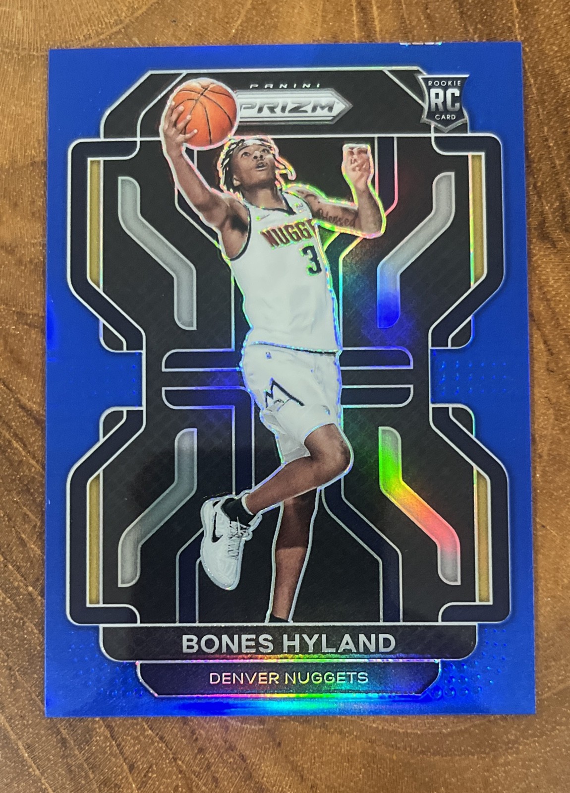 2021-22 Panini Prizm - Bones Hyland #302 Blue Prizm /199 (RC)