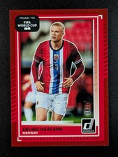 2025-26 Panini Donruss FIFA ERLING HAALAND 18/75 Red Veterans Norway #170