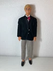 Mattel - Vintage Blonde 80’s Ken Doll In Tuxedo With Stained Pants