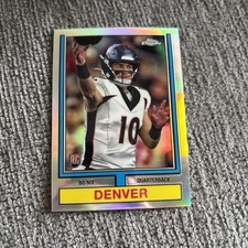 2024 Topps Chrome - 1974 Topps Football Bo Nix #74TF-4 Refractor (RC)