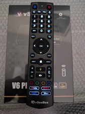 New vSeeBox - Backlit Voice Remote - Combo W/ V6 Plus - Pair to V3, V5, Elite
