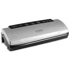 Caso VC11 1369 schwarz Vakuumierer (120 W, Vakuum 800 mbar, inkl. 10 Beutel)