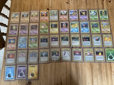 Pokemon Base Set Konvolut - Commons, Uncommon, Rare Non Holo No Pikachu Charizard