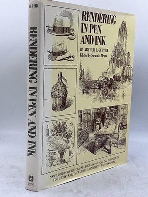 RENDERING IN PEN AND INK Arthur L. Guptill 1976 Hardcover TSO Illustrated