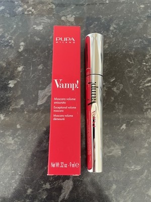 Vamp! Mascara Volumenaufbau mit Faserapplikator 100 Extra Schwarz 9ml Neu