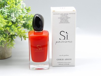 Giorgio Armani Si PassioneEau De Parfum Spray 3.4 oz New In Box