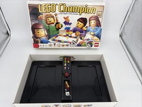 LEGO Champion 3861 Board Game 5 Fun Family Challenges Buildable 100% Complete