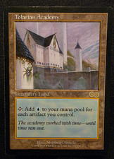 トレイリアのアカデミー　mtg EX+]トレイリアのアカデミー/Tolarian Academy《日本語》【USG】