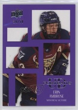 2024-25 Upper Deck PWHL UD Portraits Purple 39/50 Erin Ambrose #UDP-9 4z8