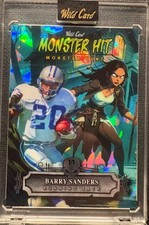 2025 Wild Card Monster Hit Barry Sanders 1/1 SP     Detroit Lions