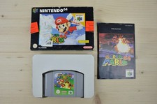 ebay® Auktion 187734302626 | N64 - Super Mario 64 - (OVP, mit Anleitung) Thumbnail of ebay® auction 187734302626 | N64 - Super Mario 64 - (OVP, mit Anleitung)