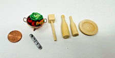 Dollhouse Miniature Food and Kitchen Accessory Lot 1:12 Scale