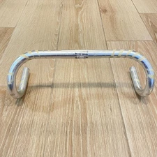 Cinelli 64 Giro D'Italia Alloy Road Bike Handlebars 26.4 x 42cm Silver Vintage