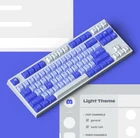 Discord TKL Mechanical Keyboard Light - Kailh Box White Switches
