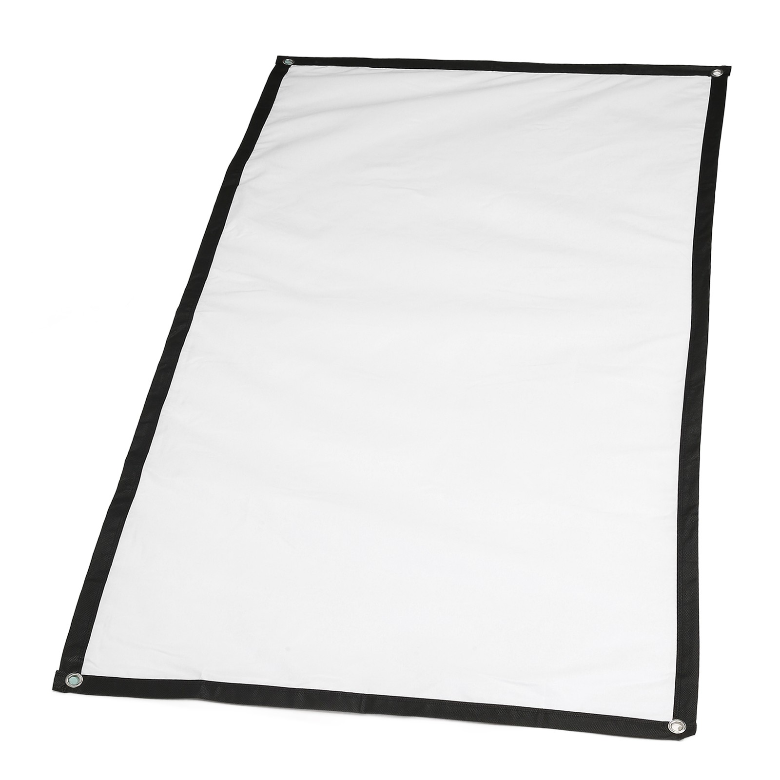 ｀Projector Screen 60in HD High Density Projection Movies Screen With 4 Hooks New