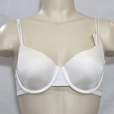 34D Vanity Fair 75273 Beautifully Smooth Invisible Lines Bra White NWT