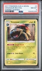 2017 POKEMON SUN & MOON SHINING LEGENDS #3 VENUSAUR-REVERSE FOIL PSA 8