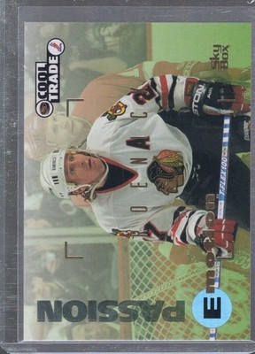 1995-96 Skybox Emotion Cool Trade Insert #3 Jeremy Roenick (4H)