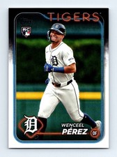 #US233 2024 Topps Update  Wenceel Perez RC Tigers