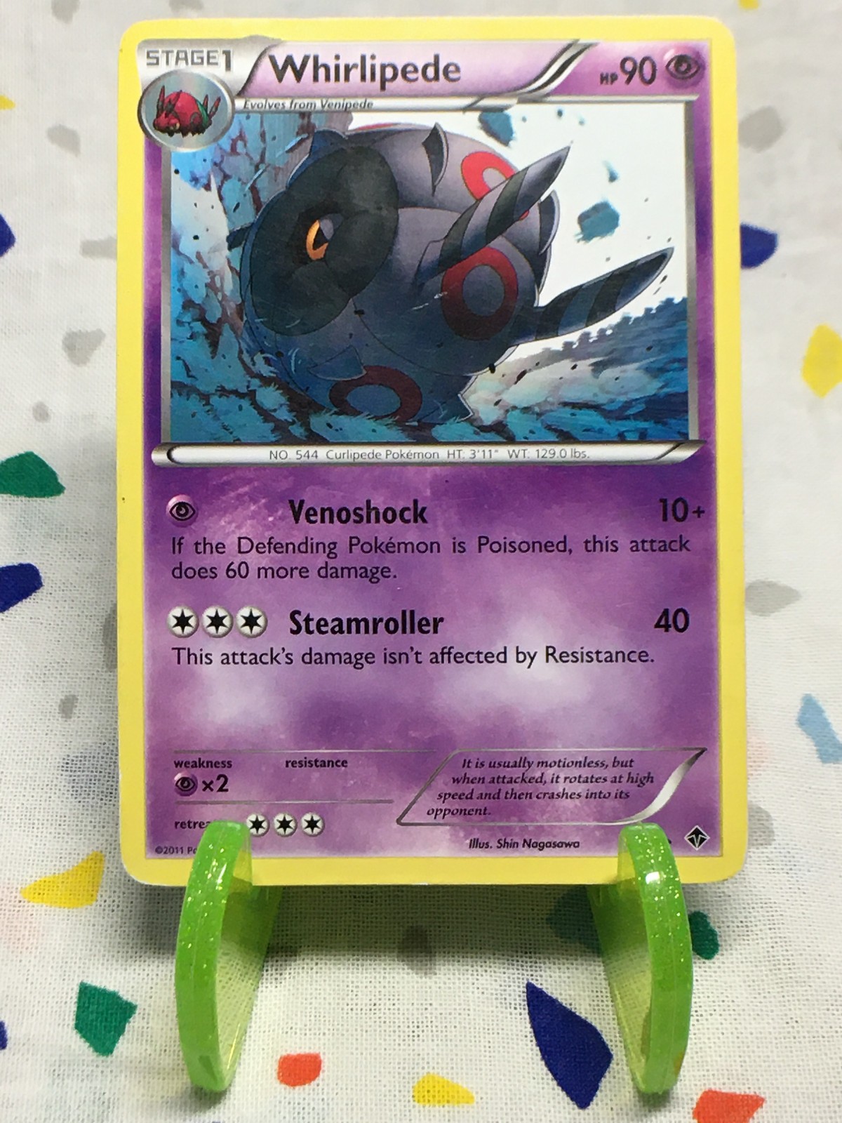 Whirlipede 39/98 Emerging Powers Uncommon Regular - HP