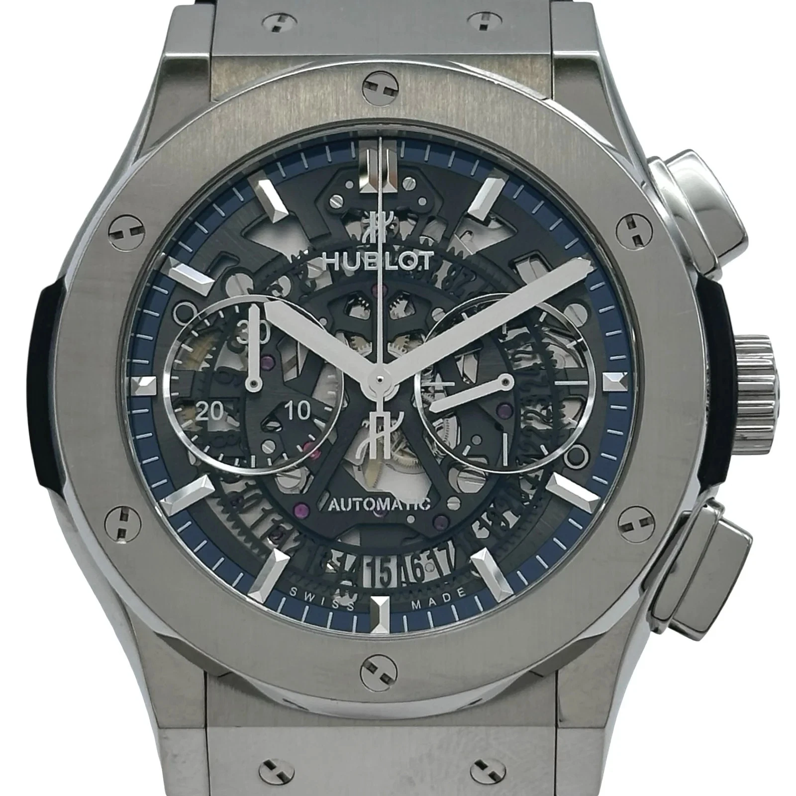 Hublot — HUBLOT 525.NX.0170.LR 45mm Ti Automatic Watch #OKW154