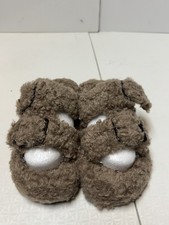Cozy Sherpa Furry Slippers Sand Sz 40