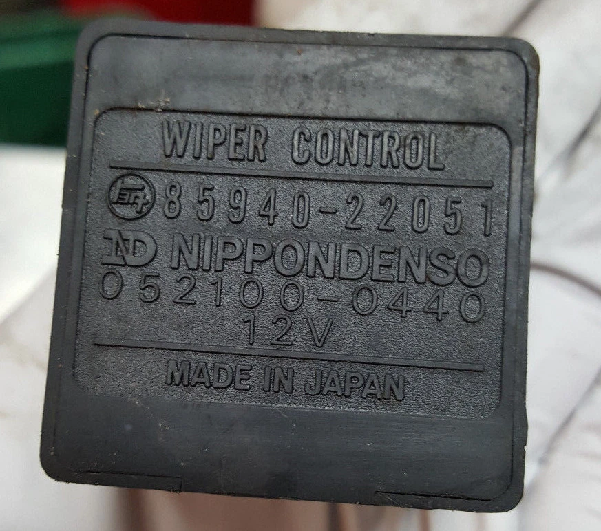 78 79 80 TOYOTA CELICA CORONA CRESSIDA SUPRA 20R 4M LIMPIAPARABRISAS CONTROL RELÉ TERCEL Foto 2 de 3