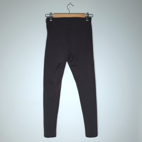WITCHERY - Size 8 charcoal grey fitted high waist leggings pants zip detail - Picture 2 of 9