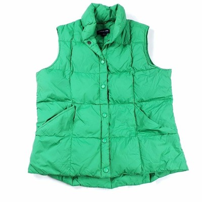lands end goose down vest