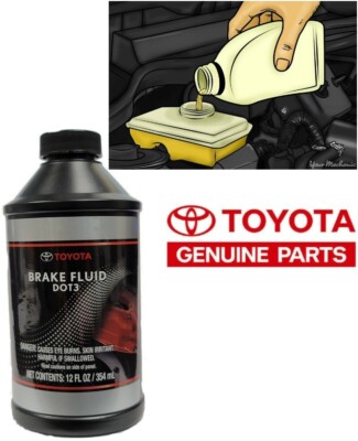 OEM Genuine Toyota Lexus DOT 3 Brake Fluid 00475-1BF03 12 fl.oz | eBay