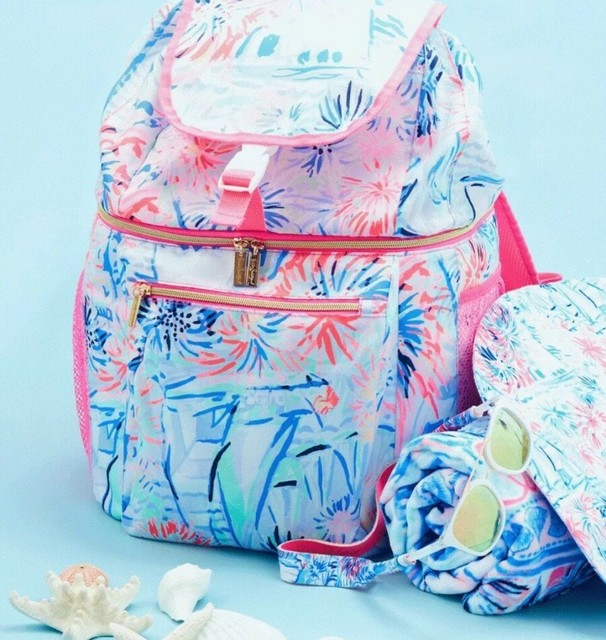 lilly pulitzer beach cooler bag