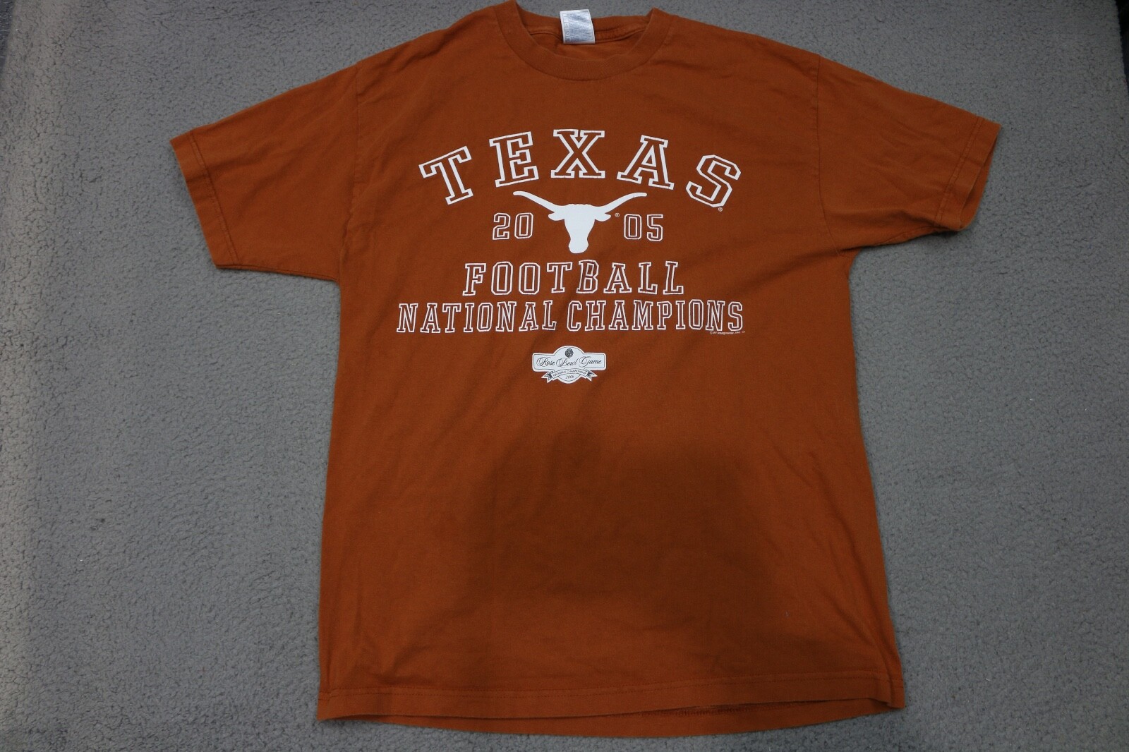 Vintage Texas Longhorns National Camps Shirt Mens Large NCAA Football