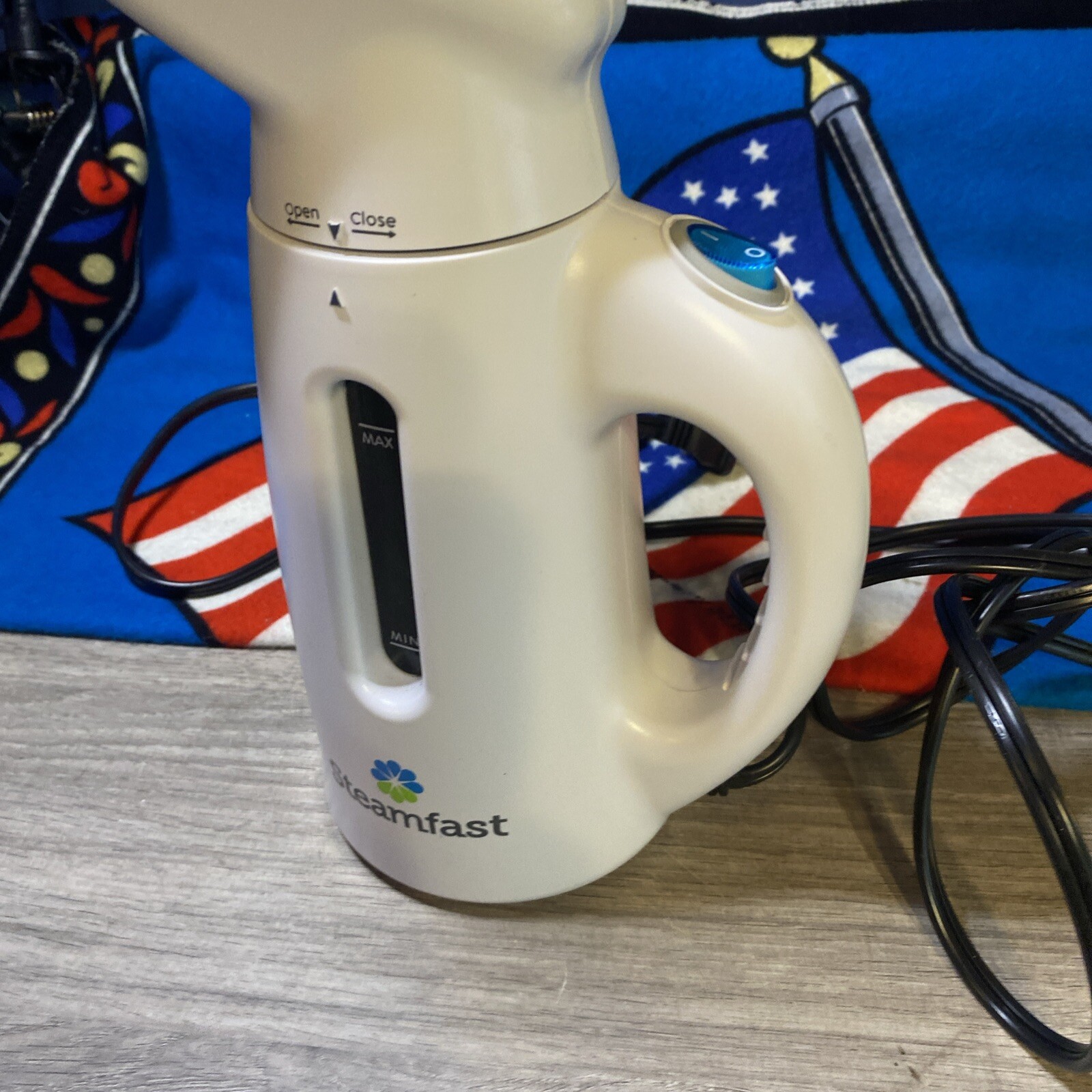 Steamfast Deluxe Compact Garment Steamer for Clothes, Fabrics Tested