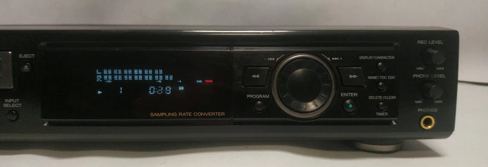 Sharp MiniDisc Deck MD-R2 MD Player revidiert Mini Disc Spieler - Bild 3 von 4