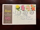 United Kingdom 1976 - 100 Years Royal National Rose Soc FDC stamps set North Ber