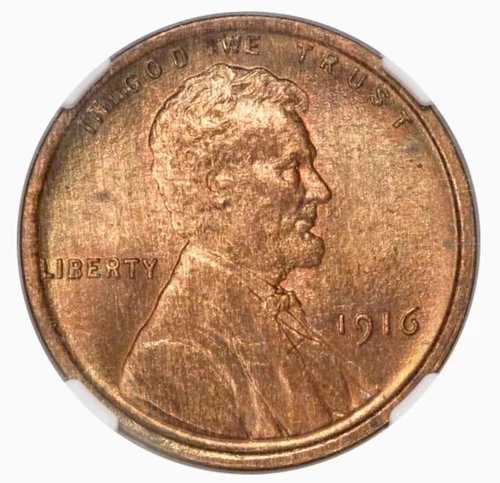 1916 NGC PR66 Mintage 600 ◉ $7,302 NGC PG! ◉ MATTE PROOF 1C ◉ Lincoln Wheat Cent