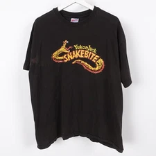Vintage 90s Yukon Jack Snakebite T-Shirt Single Stitch Mens XL Made in USA