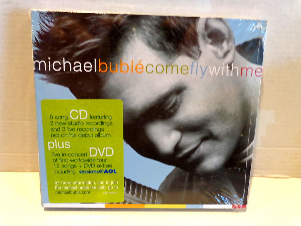 MICHAEL BUBLE'  -  COME FLY WITH ME  - CD+ DVD DIGIPACK  2004  NUOVO E SIGILLATO