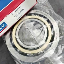 1pcs Angular Contact Ball Bearing for SKF 7320 BECBM 100x215x47mm