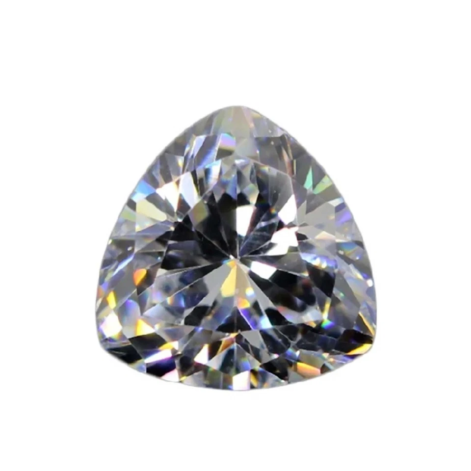 2 Ct White Diamond Lab-Grown Trillion Cut CVD Loose EGL VVS1 Clarity 5MRF - Image 4 of 4