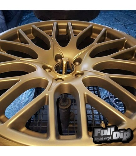 FULL DIP PACK CERCHIONI 5 SPRAY ORO PERLA FULLDIP |SPEDIZIONE GRATUITA - Foto 3 di 4