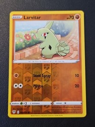 Larvitar 086/189 Darkness Ablaze Reverse Holo