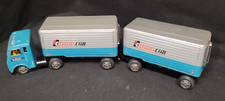 Vintage TC Transcon Lines Metal Friction Tractor Trailer Truck JAPAN Original