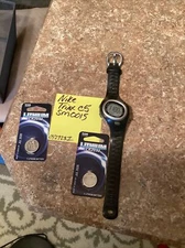 Nike Sports Watch Triax C5 Men's Wristwatch Gray Rubber New Battery